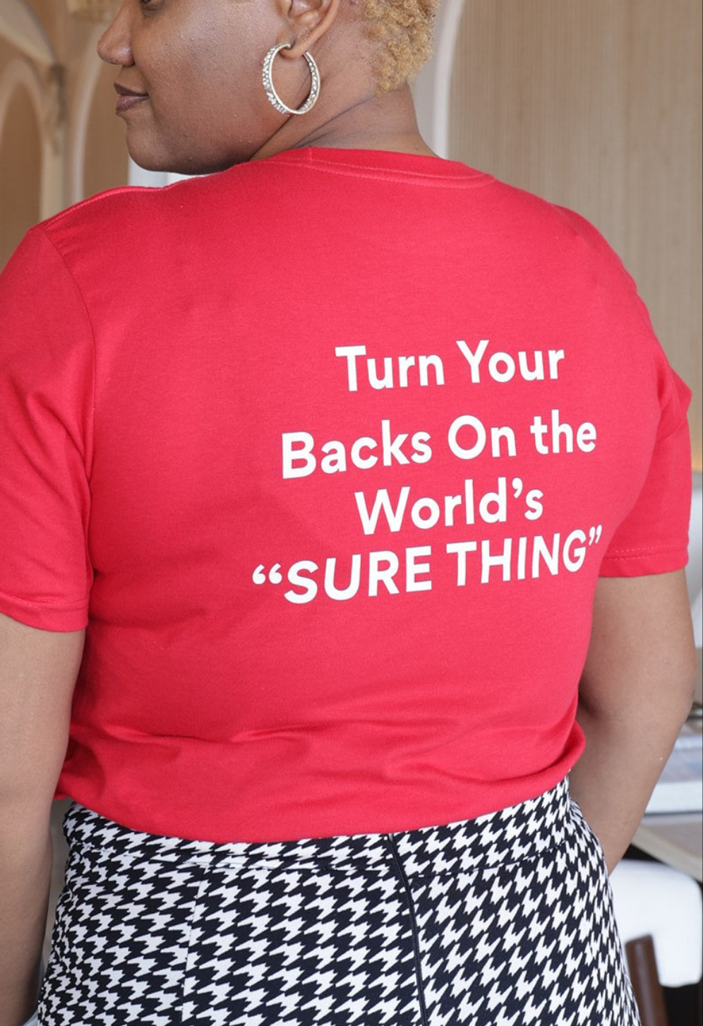 Trust Him Try Him - Classic Tee Front + Back